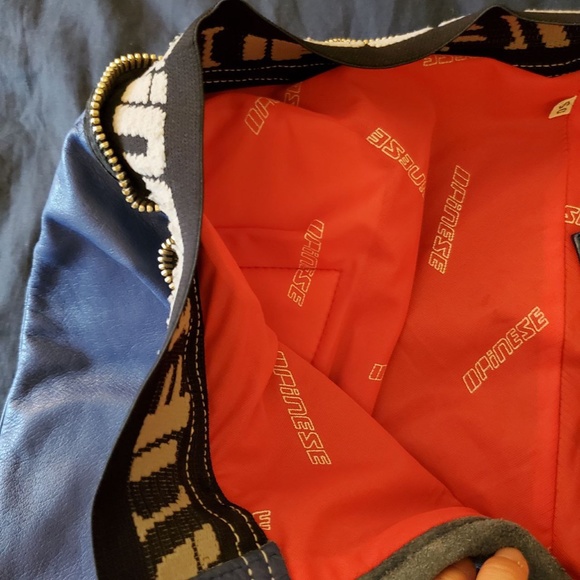 Authentic Dainese 2-Piece Vintage Leather Motorcycle Suit - Made in Italy - Picture 9 of 16